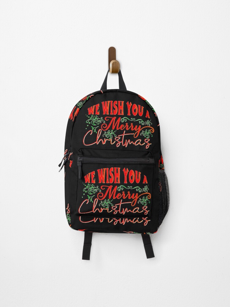 Thumbnail 1 of 3, Backpack, MERRY CHRISTMAS designed and sold by Ahba.