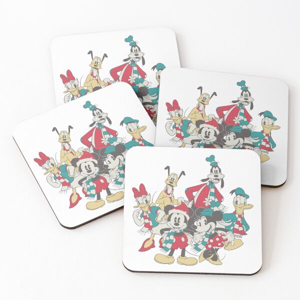 Item preview, Mickey And Friends Christmas Vintage Group Shot designed and sold by Hadley Murphy.
