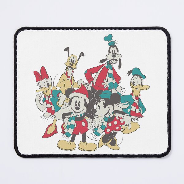 Item preview, Mickey And Friends Christmas Vintage Group Shot designed and sold by Hadley Murphy.