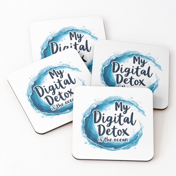 Item preview, My Digital Detox Is The Blue Ocean  designed and sold by sharifex.