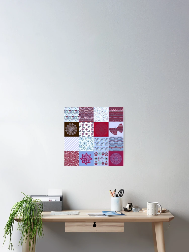 Thumbnail 2 of 3, Poster, Patchwork31 designed and sold by Design4uStudio.