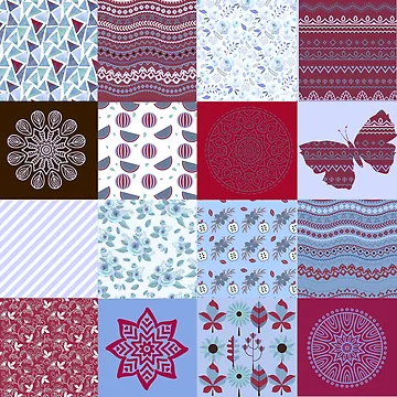 Artwork thumbnail, Patchwork31 by Design4uStudio