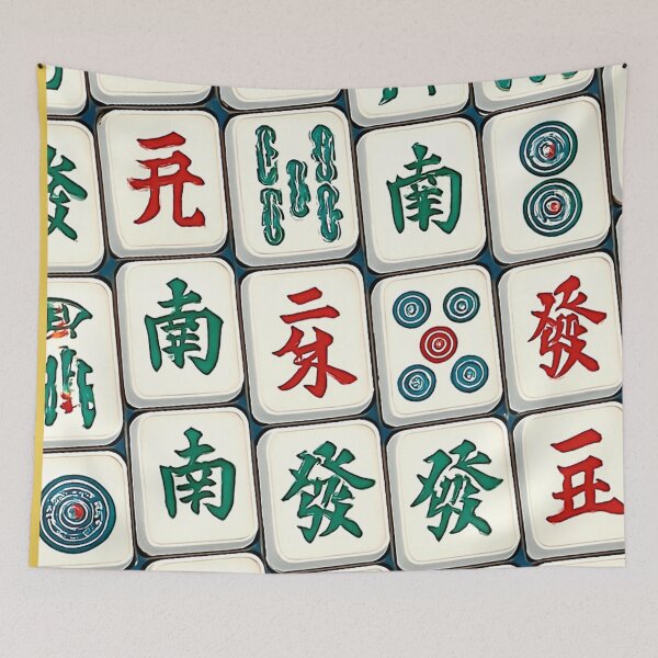 Item preview, Mahjong Tile Pattern Design designed and sold by Best Pattern⭐⭐⭐⭐⭐.