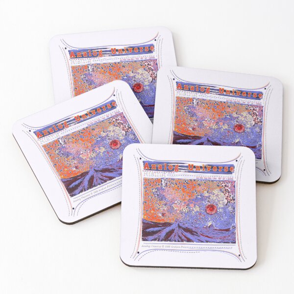 Artikelvorschau, Analog Universe Rising II // Violet Ember Edition – Retro Cosmic Dream Print entworfen und verkauft von ZOOMIKA.