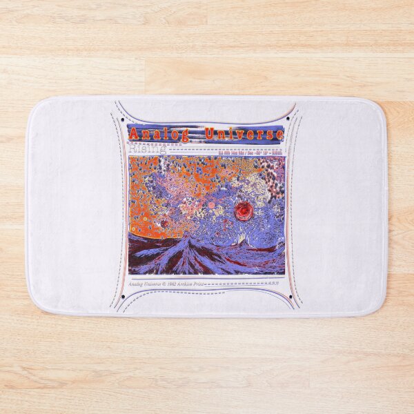 Item preview, Analog Universe Rising II // Violet Ember Edition – Retro Cosmic Dream Print designed and sold by ZOOMIKA.