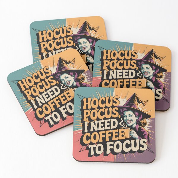 Item preview, Hocus pocus, necesito café para concentrarme designed and sold by BohoShopHU.