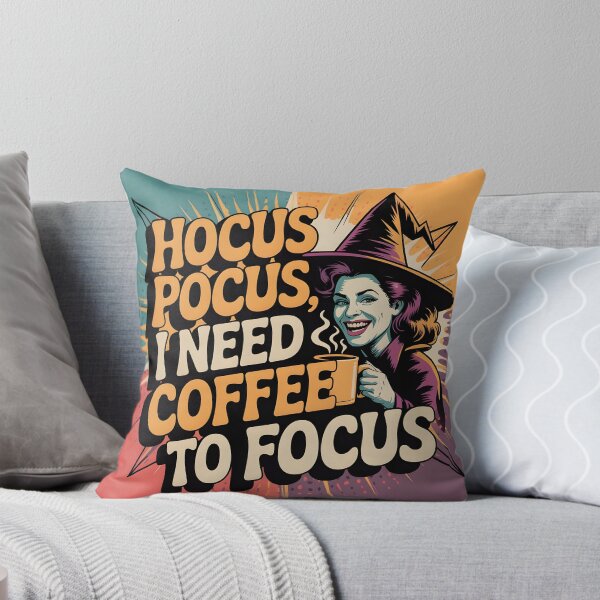 Item preview, Hocus pocus, necesito café para concentrarme designed and sold by BohoShopHU.