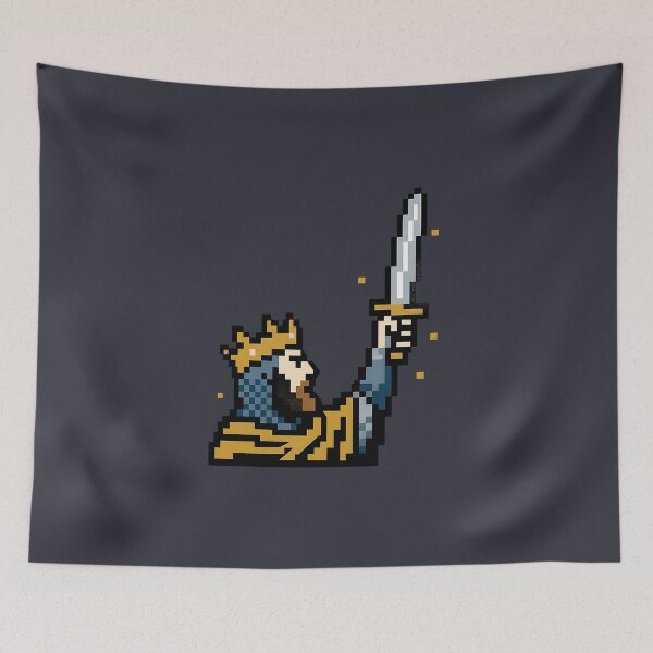 Item preview, King Arthur | Pixel Quest for Excalibur designed and sold by Bratak.