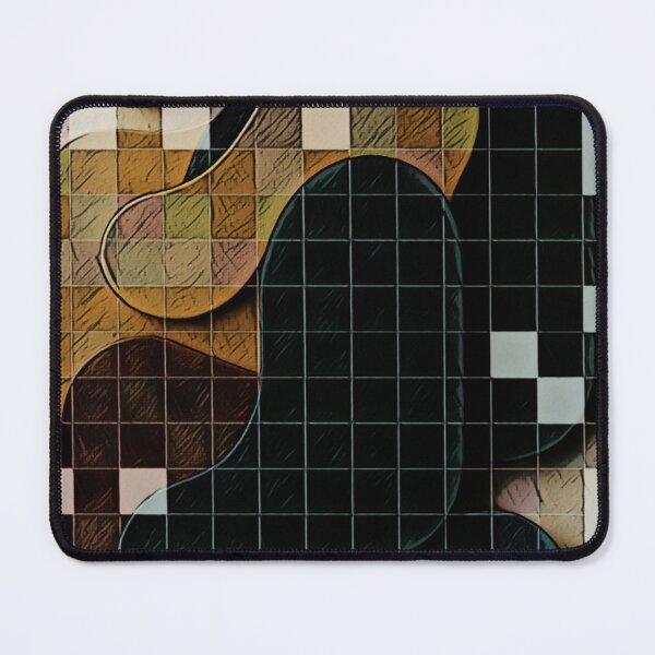 Item preview, Organic & Geometric Abstract Wall Art – Mosaic Shapes designed and sold by WittyUnknown.
