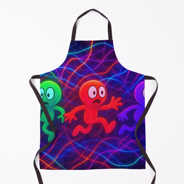 Item preview, Intertwined figures in the neon net designed and sold by Sigtrix.