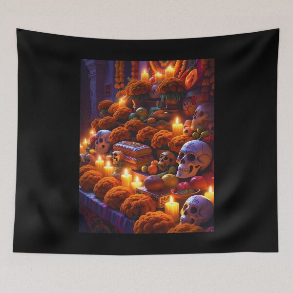 Item preview, Grand Ofrenda - Día de los Muertos Celebration Altar designed and sold by DarylWelsh2024.