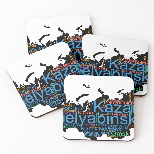 Item preview, Russia City Names Word Art designed and sold by TheIconSmith.