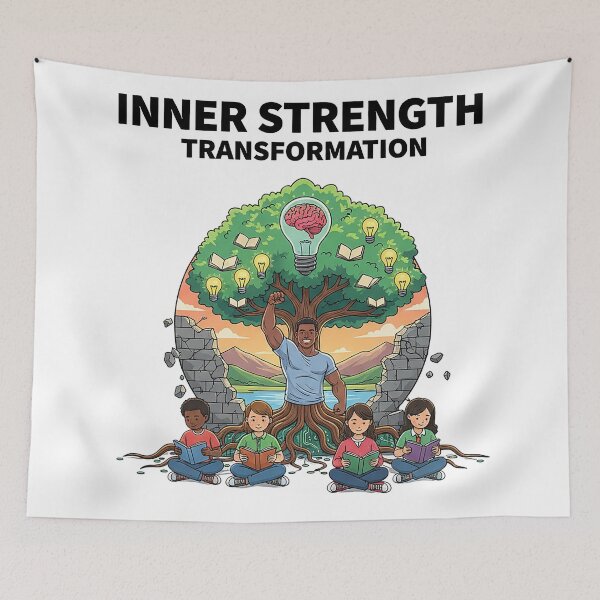 Item preview, Transformation through Knowledge designed and sold by TETRAFOUR.