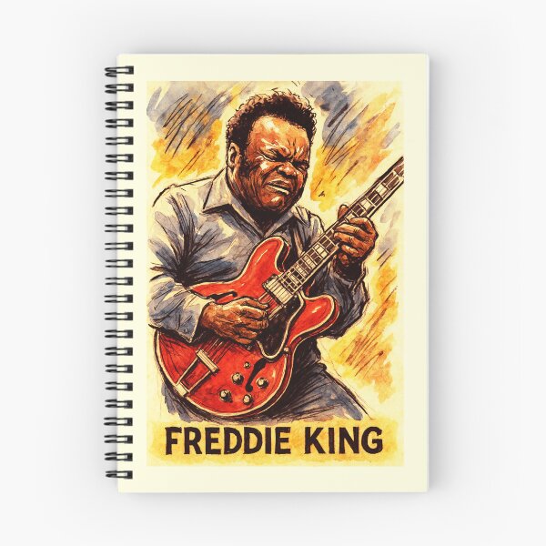 Item preview, Freddie King - Chicago Blues Fan designed and sold by Sarcastic designs.