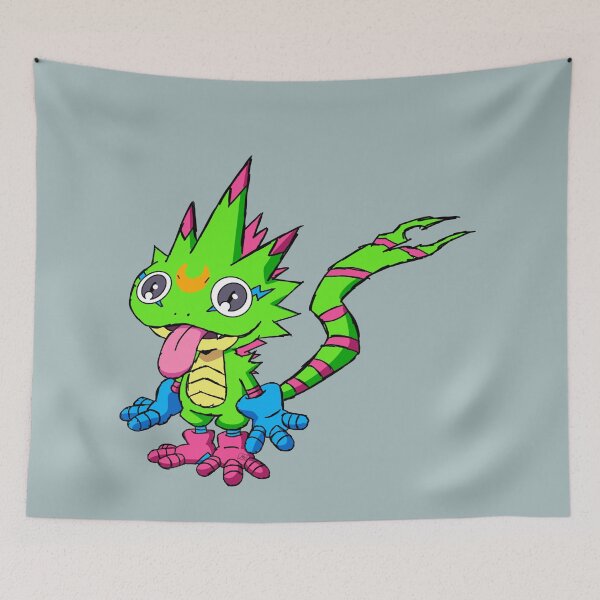 Item preview, Gekkomon fanart- Digimon series designed and sold by Illehcimart.