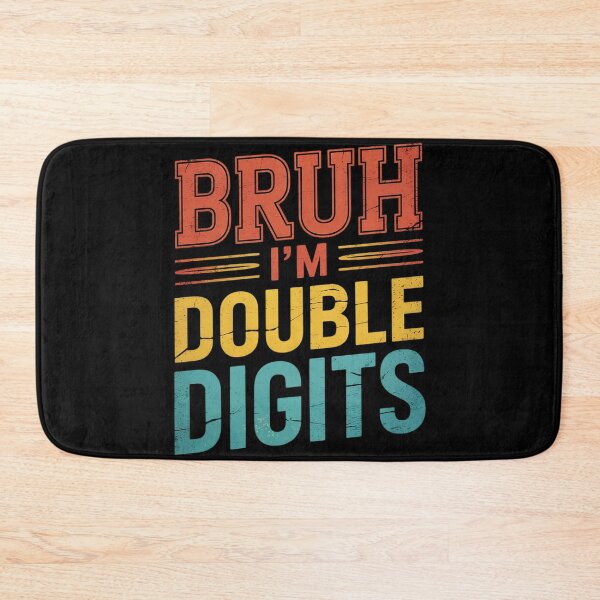 Item preview, Bruh I'm Double Digits 10th Birthday 10 Year Old Boy  designed and sold by NeomiStoreSS.