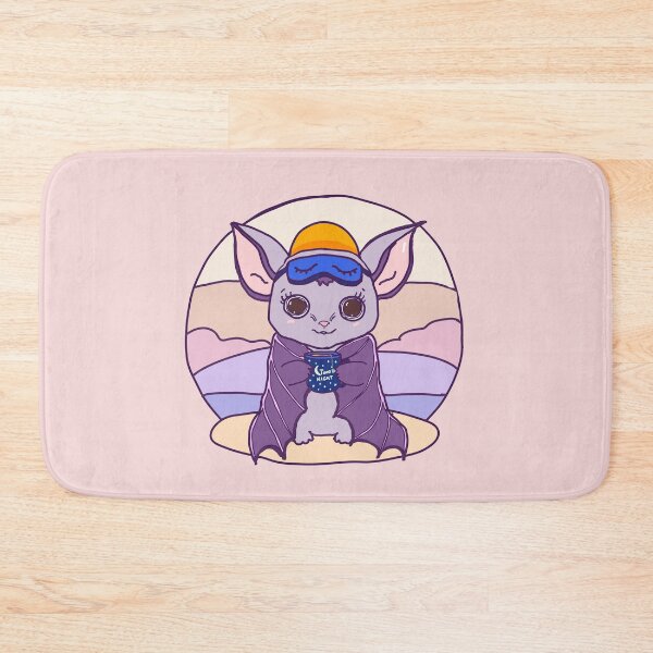 Item preview, Bat-teries Low | Sleepy Bedtime Bat at Sunrise designed and sold by CocoJeremy.