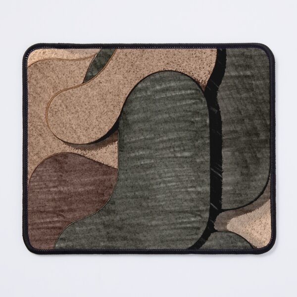 Item preview, Earthy Organic Shapes Wall Art – Minimalist Abstract Design designed and sold by WittyUnknown.