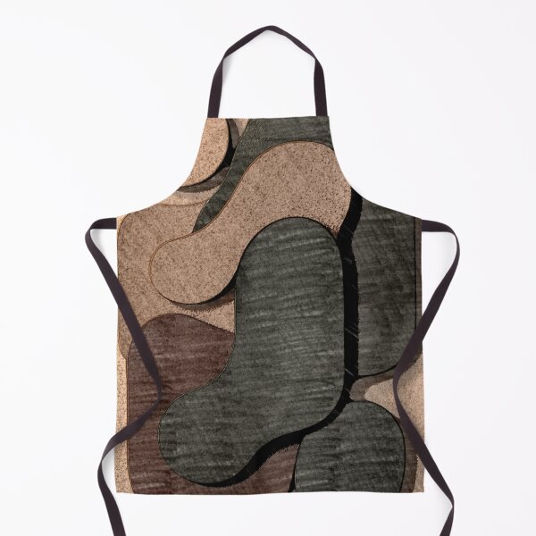 Item preview, Earthy Organic Shapes Wall Art – Minimalist Abstract Design designed and sold by WittyUnknown.