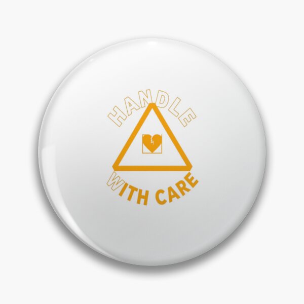Item preview, Handle with Care (Mostly) • Funny High-Vis Warning Sticker & T-Shirt designed and sold by CMdigit.