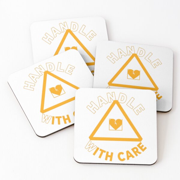 Item preview, Handle with Care (Mostly) • Funny High-Vis Warning Sticker & T-Shirt designed and sold by CMdigit.