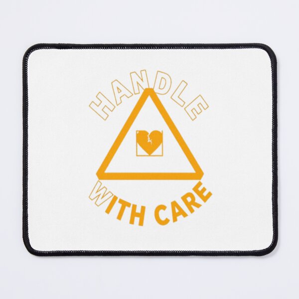 Item preview, Handle with Care (Mostly) • Funny High-Vis Warning Sticker & T-Shirt designed and sold by CMdigit.