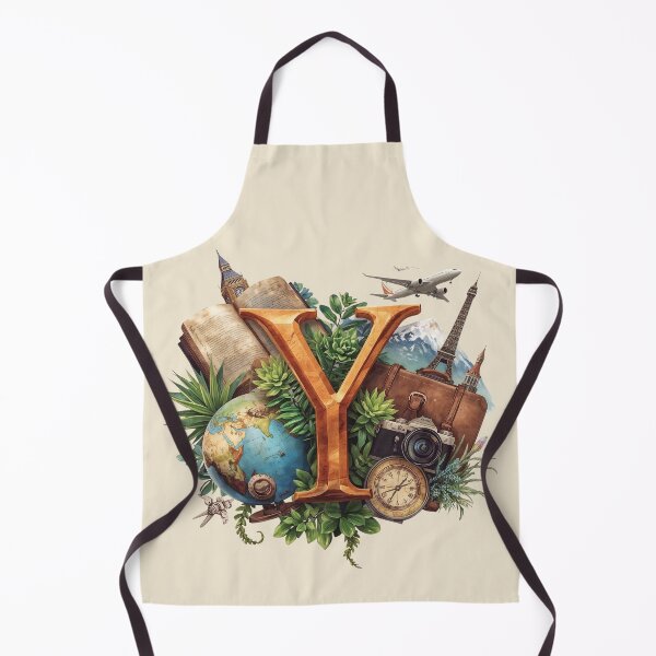 Item preview, Adventure Awaits – Vintage Travel Letter Y Monogram | Yearning & Youthful Wanderlust Design for Dreamers designed and sold by AmenAlways.