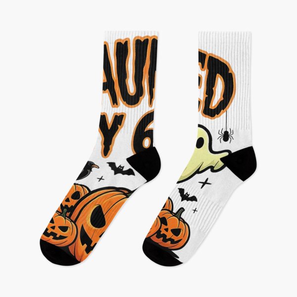 Item preview, Haunted By 67 - Funny 67th Birthday Halloween Ghost & Pumpkin designed and sold by Phil Ben.