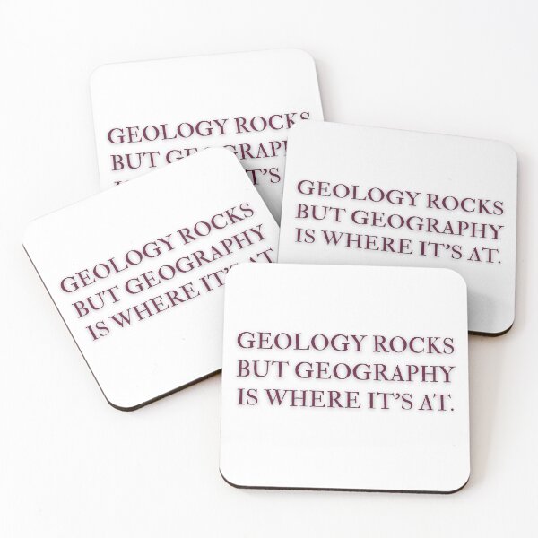 Artikelvorschau, GEOLOGIE IST RICHTIG, ABER DIE GEOGRAFIE IST DAS, WAS ES GIBT entworfen und verkauft von M. Wall.