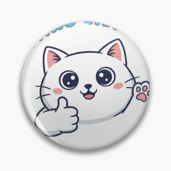 Aperçu de l'œuvre T-shirt drôle et adorable pour les amoureux des animaux – Jeu de mots sur les chats créée et vendue par SoulMint.