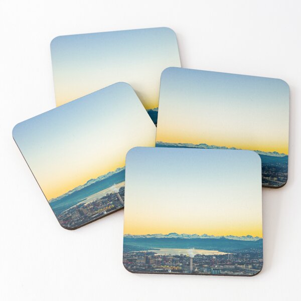 Item preview, Zurich City view at Dusk designed and sold by Kaptolux.