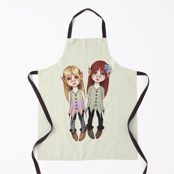 Item preview, Pixie Sisters, Cute Elfin Girls, Fantasy Art designed and sold by JoyfulWhimsy.