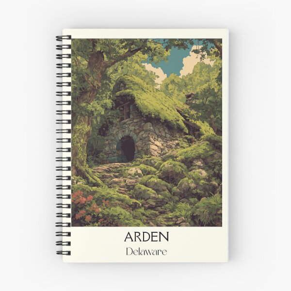 Item preview, Arden Delaware Forest Grotto | Arts and Crafts Art Print designed and sold by TuncGK.