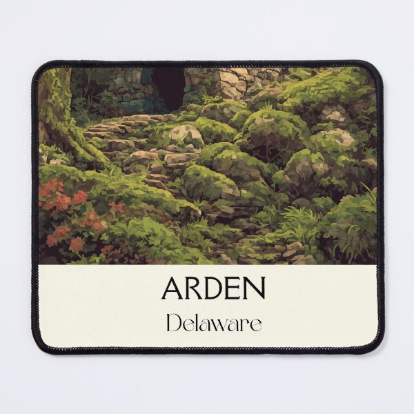 Item preview, Arden Delaware Forest Grotto | Arts and Crafts Art Print designed and sold by TuncGK.