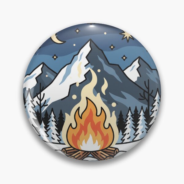 Artikelvorschau, "Winterfeuer" Sticker entworfen und verkauft von NorthSelas.