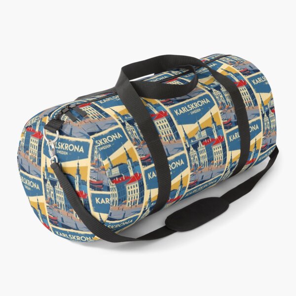 Item preview, Karlskrona Sweden 1950s Vintage Travel Tourism designed and sold by TravelersGems.