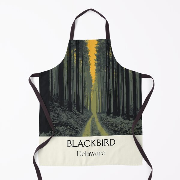 Item preview, Blackbird Delaware State Forest | Woodland Birds Art Print designed and sold by TuncGK.