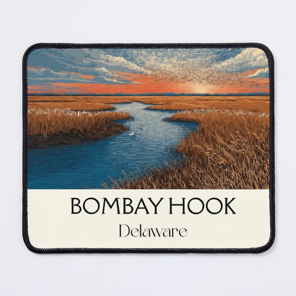 Item preview, Bombay Hook Delaware Marsh | Migratory Birds Art Print designed and sold by TuncGK.