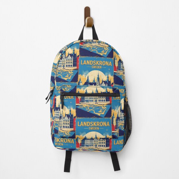 Item preview, Landskrona Sweden 1950s Vintage Travel Tourism designed and sold by TravelersGems.