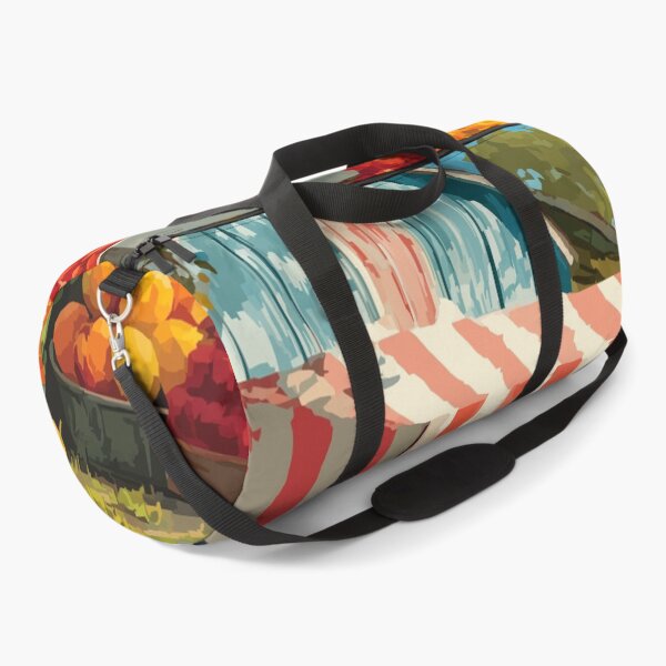 Item preview, Camden Delaware Farmers Market | Fresh Produce Art Print designed and sold by TuncGK.