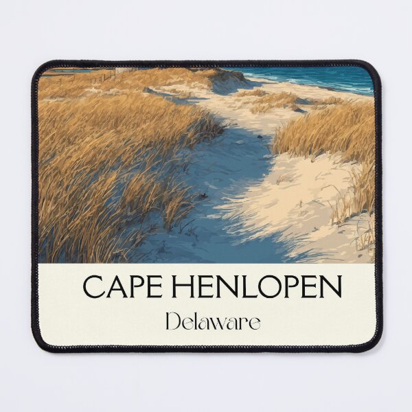 Item preview, Cape Henlopen Delaware Dune | Coastal Tower Art Print designed and sold by TuncGK.