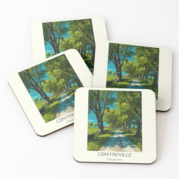 Item preview, Centreville Delaware Country Road | Rolling Hills Art Print designed and sold by TuncGK.