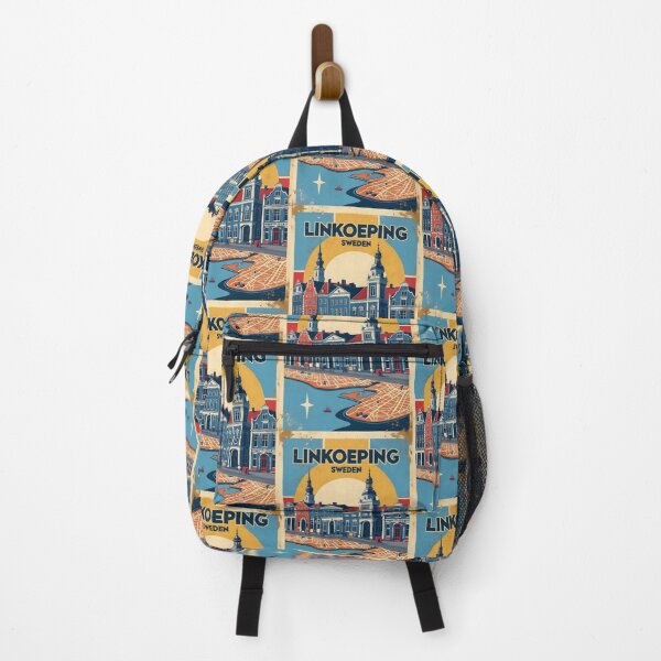 Item preview, Linkoeping Sweden 1950s Vintage Travel Tourism designed and sold by TravelersGems.
