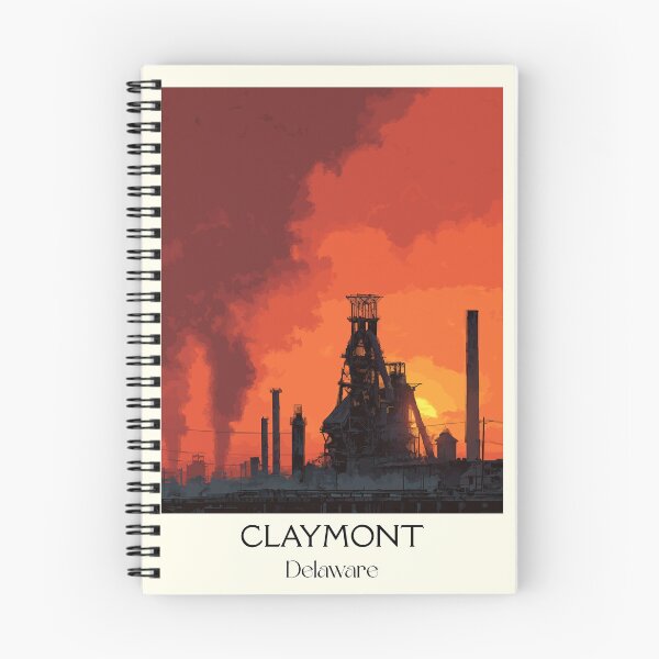 Item preview, Claymont Delaware Industry | Steel Mill Sunset Art Print designed and sold by TuncGK.