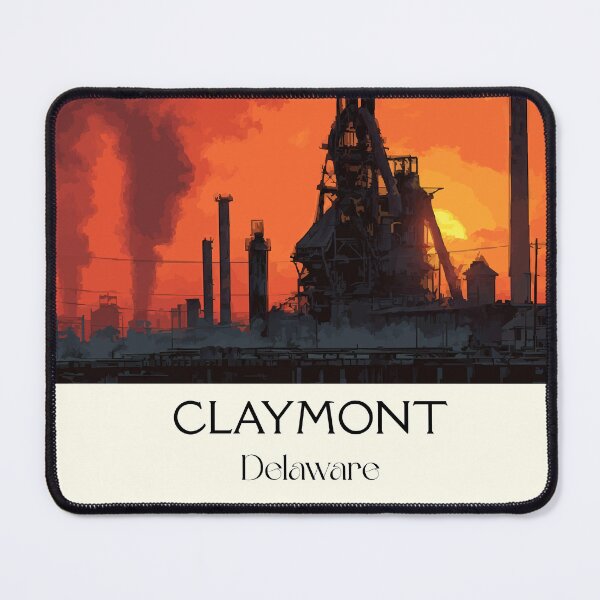 Item preview, Claymont Delaware Industry | Steel Mill Sunset Art Print designed and sold by TuncGK.