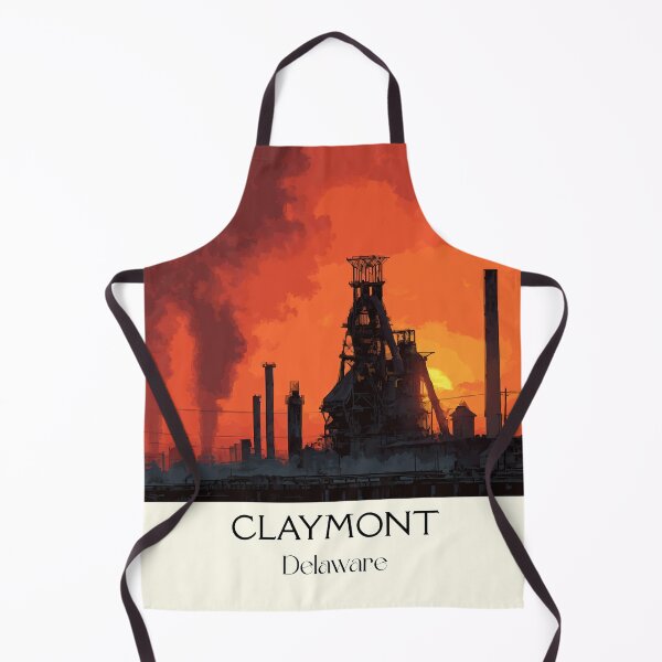 Item preview, Claymont Delaware Industry | Steel Mill Sunset Art Print designed and sold by TuncGK.