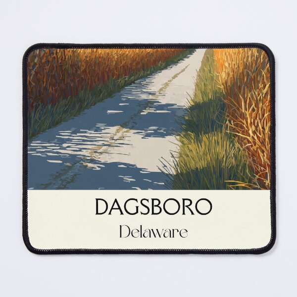 Item preview, Dagsboro Delaware Farmland | Rural Dirt Road Art Print designed and sold by TuncGK.
