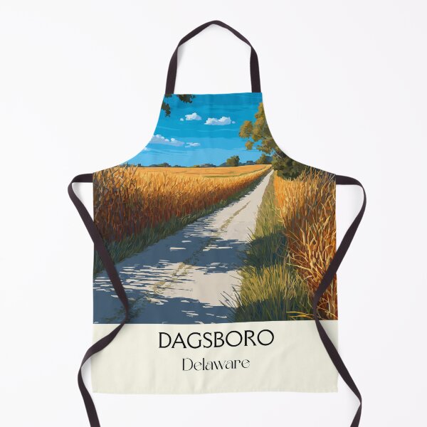 Item preview, Dagsboro Delaware Farmland | Rural Dirt Road Art Print designed and sold by TuncGK.