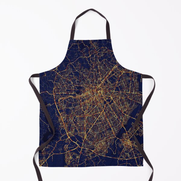 Item preview, Curitiba, Paraná, Brazil Map - City At Night designed and sold by deMAP.