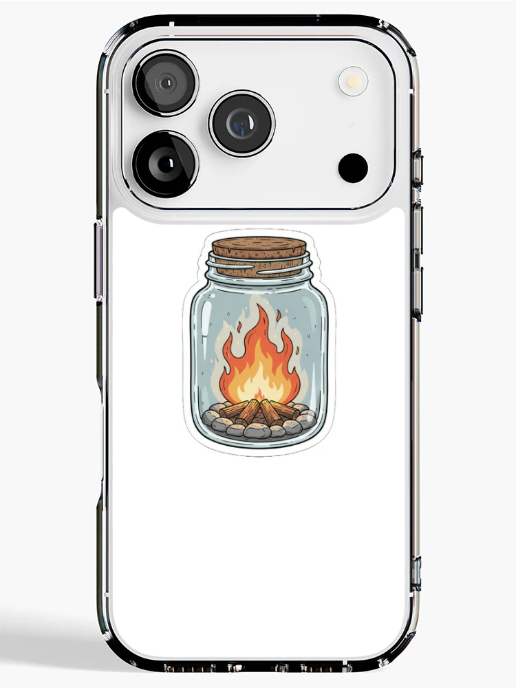 Thumbnail 1 of 5, iPhone Case, "Fire within" designed and sold by NorthSelas.